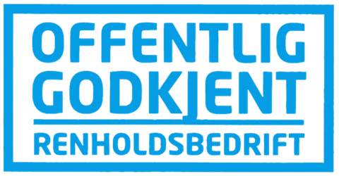 Merket Offentleg godkjend reinhaldsbedrift